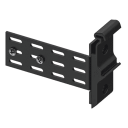 Adaptador para Riel DIN / 35 mm / ABS+PC y Acero S235JR / 90x70x25 mm / 68 g