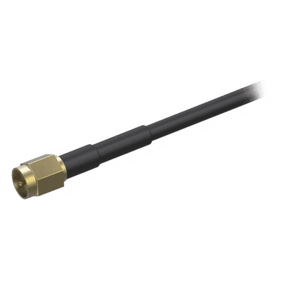 Extensión de Cable SMA / 2000 mm / Rango 0-6000 MHz / Atenuación 3.5 dB a 2700 MHz / Temperatura -55°C a +155°C / 50 Ω