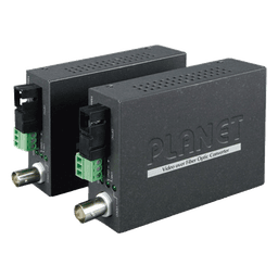 Kit Convertidor de Medios de Video Sobre Fibra Gigabit WDM-SC, Monomodo a 20 km, Tipo de Video AHD/TVI/CVI/CVBS