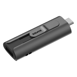 Memoria USB Dual SSD / 256 GB / USB-C y USB-A / Lectura 560 MB/s / Escritura 500 MB/s / OTG / Aleación de Aluminio