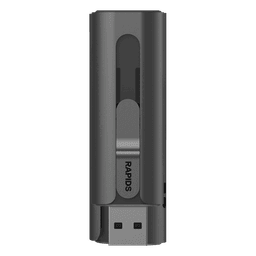 Memoria USB Dual SSD / 256 GB / USB-C y USB-A / Lectura 560 MB/s / Escritura 500 MB/s / OTG / Aleación de Aluminio