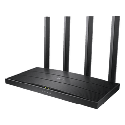 Router WiFi 6 AX 1500Mbps / MU-MIMO 2X2 y OFDMA / 1 Puerto WAN 10/100/1000 Mbps / 3 Puertos LAN 10/100/1000 Mbps / 4 Antenas / Conexión Inalámbrica OneMesh