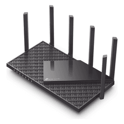 Router Triple Banda WiFi 6E / AX5400 MU-MIMO / 1 Puerto WAN 1 10/100/1000 Mbps / 4 Puertos LAN 10/100/1000 Mbps / 1 puerto USB 3.0 / 6 antenas de alta ganancia / OneMesh ™