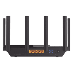 Router Triple Banda WiFi 6E / AX5400 MU-MIMO / 1 Puerto WAN 1 10/100/1000 Mbps / 4 Puertos LAN 10/100/1000 Mbps / 1 puerto USB 3.0 / 6 antenas de alta ganancia / OneMesh ™