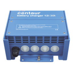 Cargador de Batería Centaur / Tecnología de Alta Frecuencia / Modelos 12-24 VDC / Carga 3 Etapas / 3 Salidas / Protección IP21