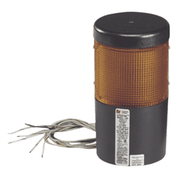 Módulo de Luz de Estado Incandescente, Voltaje de 24 Vdc, Color Ámbar con patrones de destello Flash o Estacionario / Tipo 1 / Uso Interior