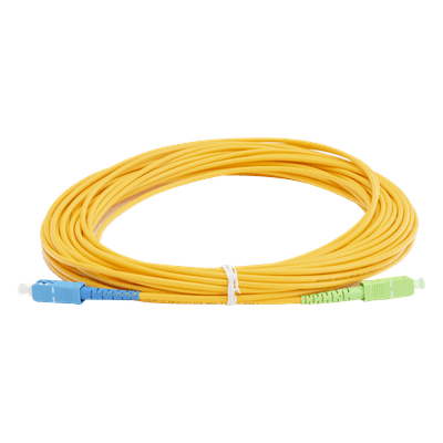 Jumper de Fibra Óptica / Monomodo OS2 / SC/UPC-SC/APC / Simplex / 15 m (49.21 ft) / 3 mm / PVC