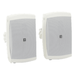 Altavoces de Montaje en Superficie de 2 Vías / Woofer 5 in (127 mm), Tweeter 0.5 in (12.7 mm) / Semi-Exterior, 6 Ohms / Par Color Blanco