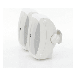 Altavoces de Montaje en Superficie de 2 Vías / Woofer 5 in (127 mm), Tweeter 0.5 in (12.7 mm) / Semi-Exterior, 6 Ohms / Par Color Blanco