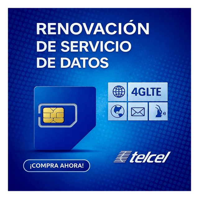 Cobertura para Celular 4G LTE, 3G y Voz