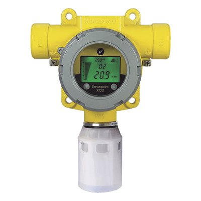 Detector de gas tóxico industrial con sensor electroquímico de dióxido de nitrógeno (NO2), fondo de escala 10 a 50 ppm, salida 4-20 mA con Modbus