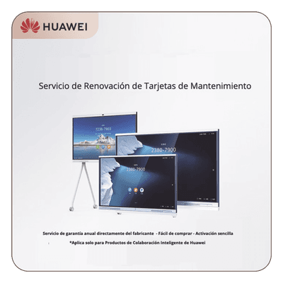 Tarjeta de Servicio de Mantenimiento HiCare RFR por un año para IdeaHub IHB2-65PU, IHB3-65SA y IHB2-65PB