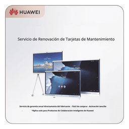 Tarjeta de Servicio de Mantenimiento HiCare RFR por un año para IdeaHub IHB2-65PU, IHB3-65SA y IHB2-65PB