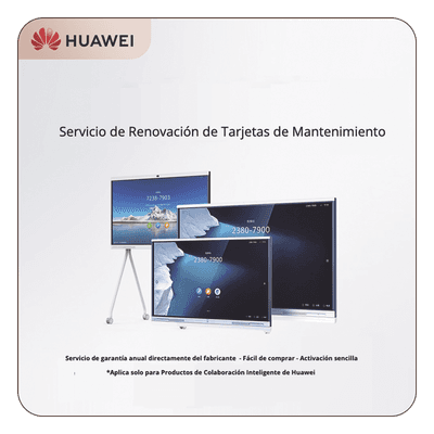 Tarjeta de Servicio de Mantenimiento HiCare RFR por un año para IdeaHub IHS2-65SA, IHB2-75PB y IHB2-86PB