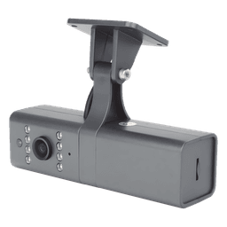 Dashcam Dual / 1280x720p Full HD / H.265 / Visión Día y Noche / 120° H / MicroSD 128 GB / Compatible FMC125 y FMC650