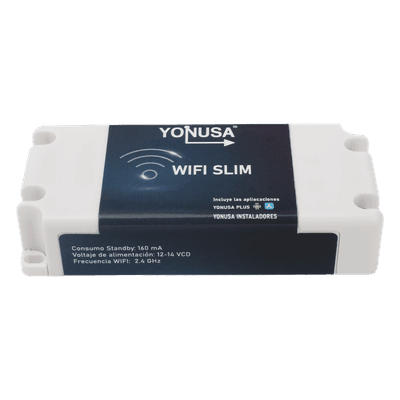 Modulo WIFI SLIM para uso en Energizadores YONUSA / Aplicación sin costo / Botón de Pánico