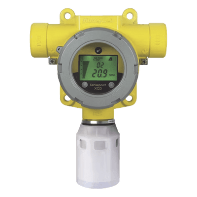 Detector de gas industrial con sensor infrarrojo de dióxido de carbono (CO2), fondo de escala 2,0% V/V, salida 4-20 mA con Modbus