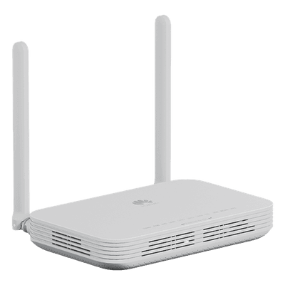 HUAWEI MiniFTTO - ONU Wi-Fi 6 doble banda / 2.976 Gbps / 4 puertos 10/100/1000 Mbps + 1  GPON (SC/UPC) + 1 puerto POST / Downstream 2.488 Gbps / Upstream 1.244 Gbps / Ganancia de Antena 5dBi / Beamforming / Roaming / MIMO 2X2 / Administración Nube