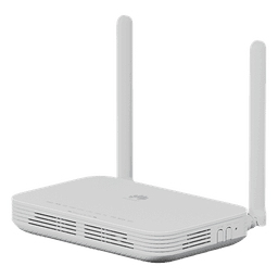 ONU Wi-Fi 6 / GPON 2.488 Gbps Downstream / 4 Puertos Gigabit / 1 Puerto POTS / Beamforming / MIMO 2x2 / Administración en Nube
