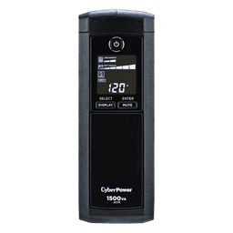 UPS de 1500 VA/900 W, Topología Línea Interactiva, Entrada 120 Vca NEMA 5-15P, Tipo Mini Torre, Con 12 Tomas NEMA 5-15R