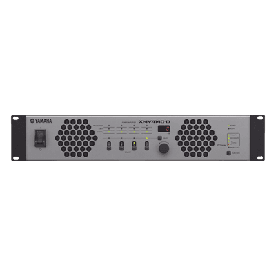 Amplificador de Audio Multicanal con Conexión Análoga | DANTE | 4 Canales, 140W | 8 OHMS | 70/100V
