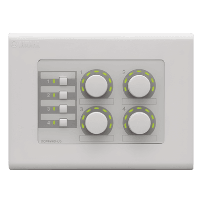 Panel de Control Digital | 4 Perillas | 4 Switches Configurables | Compatible con Procesadores Serie MA, PA, y MTX