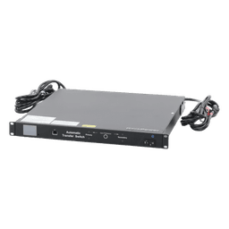PDU de Transferencia Automática / 10 Salidas 5-15R / 15 Amp / 120 Vca / 1UR Horizontal 19 in / Monitoreable IP / ATS Redundante