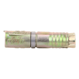 Taquete Expansor Tipo Z / 3/16" / Zamak 3 / Par Controlado / Hormigón y Ladrillo Hueco / Cargas Medias