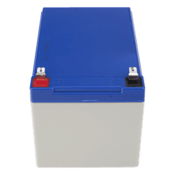 Batería de respaldo 12 V |  12 Ah |  AGM | Especial para Seguridad Electrónica | UPS | Sistemas de Emergencia | Vida útil 5 años | Terminales F1  + Adaptador F2