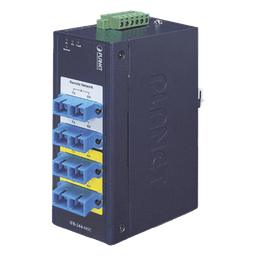 Switch Industrial Bypass de Fibra Optica Multimodo con Conector SC de 2 Canales
