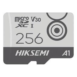 MicroSD HIKSEMI CITY GO / 256 GB / 100 MB/s Lectura / 90 MB/s Escritura / Clase 10 U3 V30 / TLC NAND / Especializada Para Videovigilancia Móvil 24/7
