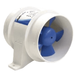 Soplador de Aire / 4 Pulgadas (102 mm) / 24 VCC / 235 CFM / 2.4 A / Ignición Protegida USCG 183.410