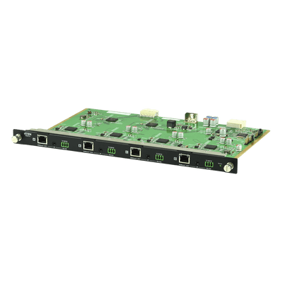 Tarjeta de Entrada HDBaseT / 4 Puertos / HDCP 1.4 / 4K 60Hz 4:2:0 / EDID Expert / Seamless Switch / Video Wall 32 Perfiles