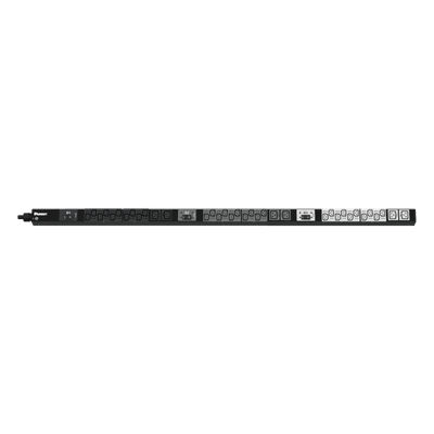 PDU Básico / NEMA L15-30P / 30x C13 + 6x C19 / 208 Vca / 30 A / Vertical 0U o Horizontal 1U/2U / Cable 3 m (10 ft)
