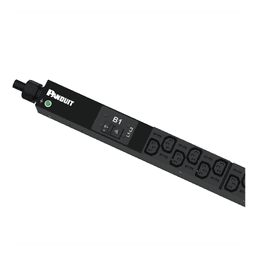 PDU Básico / NEMA L15-30P / 30x C13 + 6x C19 / 208 Vca / 30 A / Vertical 0U o Horizontal 1U/2U / Cable 3 m (10 ft)