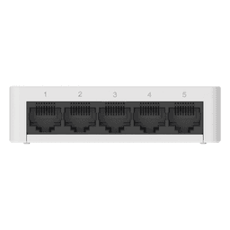 Switch No Administrable / 5 Puertos Gigabit / 10 Gbps Switching / Plug & Play / 2.1W Máximo / Cloud Visible