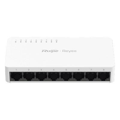 Switch No Administrable / 8 Puertos Gigabit / Plug & Play / Cloud Visibility / Sin Ventilador / 3.47W