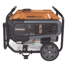 Generador Portátil a Gasolina, 3.6 kW, 120Vca, Arranque Manual
