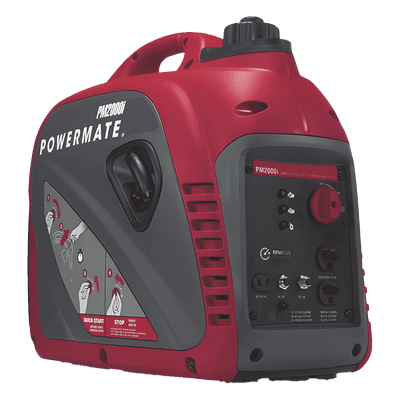 Generador Inversor Portátil a Gasolina, 1.7 kW, 120vca , Arranque Manual