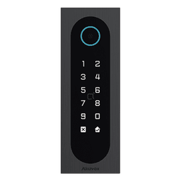 Control de Acceso Slim / 20,000 Tarjetas / 100,000 Eventos / IP65 & IK09 / Multi-Credencial QR-Bluetooth-PIN-RFID / Wiegand-RS485-Relay / Aluminio y Vidrio Templado
