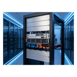 Tapa Ciega Para Rack Estándar de 19in, Plano, de Aluminio, 3 UR