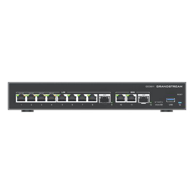 4 en 1: Firewall Nueva Generación, Router, PBX IP, Switch 10 Puertos Gigabit (4 PoE) + 2 Puertos SFP 2.5 Gigabit