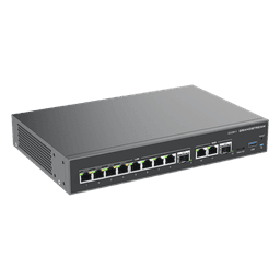 4 en 1: Firewall Nueva Generación, Router, PBX IP, Switch 10 Puertos Gigabit (4 PoE) + 2 Puertos SFP 2.5 Gigabit