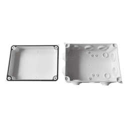 Caja de Derivación IP65 / 10 Entradas / IK07 / ABS / 150 x 110 x 70 mm (5.9 x 4.3 x 2.8 in)