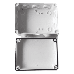 Caja de Derivación IP65 / 10 Entradas / IK07 / ABS / 150 x 110 x 70 mm (5.9 x 4.3 x 2.8 in)