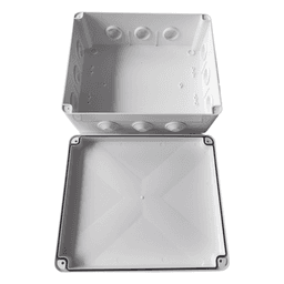 Caja de Derivación para Exterior / IP65 / IK07 / 12 Entradas / 300 x 250 x 120 mm (11.8 x 9.8 x 4.7 in) / ABS Industrial