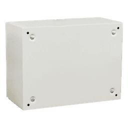 Gabinete de Acero IP66 Uso en Intemperie (500 x 300 x 300 mm) con Placa Trasera Interior Metálica y Compuerta Inferior Atornillable (Incluye Chapa y Llave T). Ideal para Centros de Carga y Tableros de Control