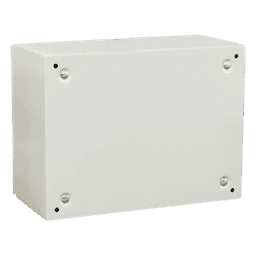 Gabinete de Acero / IP66 / IK10 / 400 x 300 x 300 mm / Carga 40 kg / Placa Trasera Metálica 2 mm / Cerradura con Llave
