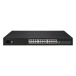 Switch AV Profesional / 24 Puertos PoE Gigabit / 8 PoE++ 95W / 16 PoE+ 32W / 4 SFP 10G / 480W / Sin Ventilador