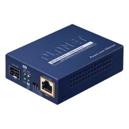 Convertidor de Medios PoE, 1 Puerto RJ45 Gigabit con Salida PoE 802.3af/at/bt (Hasta 60 W)/ 1 Puerto SFP 100/1000BASE-X